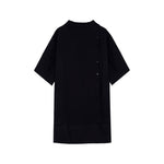 Japanese Loose Shirt and Asymmetrical Skirt-Pants Two-piece Set