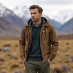 Isak™ | Warm Fleece Lined Hooded Vintage Jacket