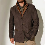 Arthur™ | Vintage Suede-Look Layered Blazer Jacket