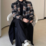 Short Plaid Jacket