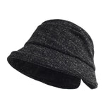 Women's Woven Bow Bucket Hat | Soft Winter Style
