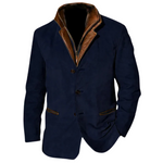 Arthur™ | Vintage Suede-Look Layered Blazer Jacket