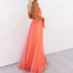 The Spark | Maxi Dress in Coral Light