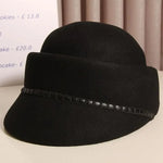Marcelline Wool Riding Cloche