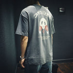 Panda Print Cotton Short Sleeve T-Shirt