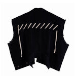 Unisex denim Waistcoat Jacket
