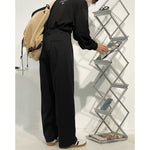 Temperament Drape Straight Leg Pants