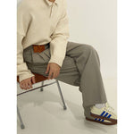 Temperament Drape Straight Leg Pants