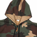KZZ Men's two-piece camouflage tracksuit