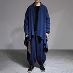 Loose Linen Zen-style Robe Cardigan