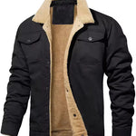 Cooper™ | Classic Warm Sherpa-Lined Trucker Jacket