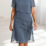 Juliette | Elegant basic ruffle dress