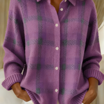 Camille™ | Plaid Cardigan
