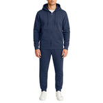 KZZ Men’s Fleece Zip Hoodie & Jogger Sets