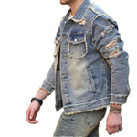 Vanguard Shredded Edge Denim Jacket