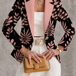 Odaya™ | Pink Leaf Blazer