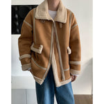 Winter Stitching Thickened Loose Coat