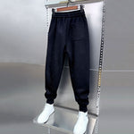 Starry Rhinestone Cuffed Sweatpants