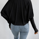 Simple Dolman Sleeve Sweater