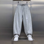 Vertical Striped Loose Casual Pants