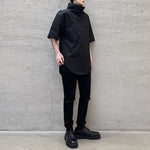 Summer Turtleneck Short-sleeved T-shirt