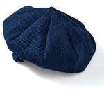 Plant Indigo Dyed Octagonal Hat