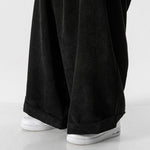 Corduroy Straight-leg Casual Wide-leg Pants