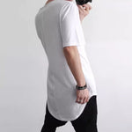Loose Solid Color Crew Neck Thin T-shirt