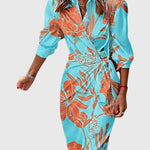 Everly | Elegant Wrap Dress with Print