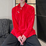Vintage Velvet Long Sleeve Shirt