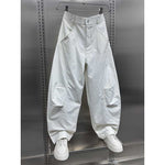 Loose Wide-leg Scimitar Harem Pants