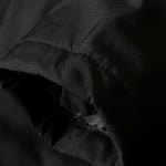 KZZMen's Heavyweight Full-Zip Hooded Jacket Windproof High-Quality Coat