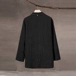 Loose Cotton and Linen Casual Cardigan