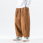 Japanese-Style Loose-Fit Cargo Bloomers