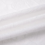 Women's Floral Pattern Lace Slit Hem T-shirt