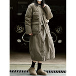 Down Half-length Warm A-line Skirt