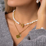 OT Pearl Necklace - Classic Elegance