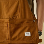 Retro Loose-Fit Multi-Pocket Workwear Cargo Overalls