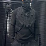 Techwear Stand-collar Multi-pocket Vest