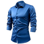 Valerio Satin Stretch Shirt