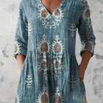 Blair | Loose Blouse with Vibrant Design