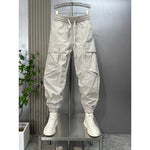 Three-dimensional Cut Tapered Leg Casual Loose Pants