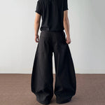 American Rivet Loose Wide-leg Scimitar Pants