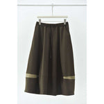 Women's Cracked Color Block Flower Tulip Skirt