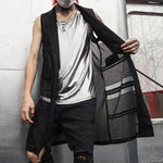 Mid-Length Mesh Sleeveless Vest