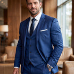 KZZ Men's three-piece suit