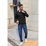 KZZ Hoodie Pullover Long Sleeve Casual Fashion Sweatshirt