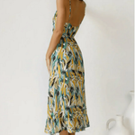 The Spark | Vibrant Color Midi Dress