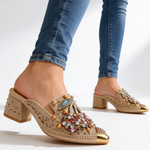 Odette Cherry Belle Heels