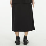 Loose Tie Wide-Leg Culottes